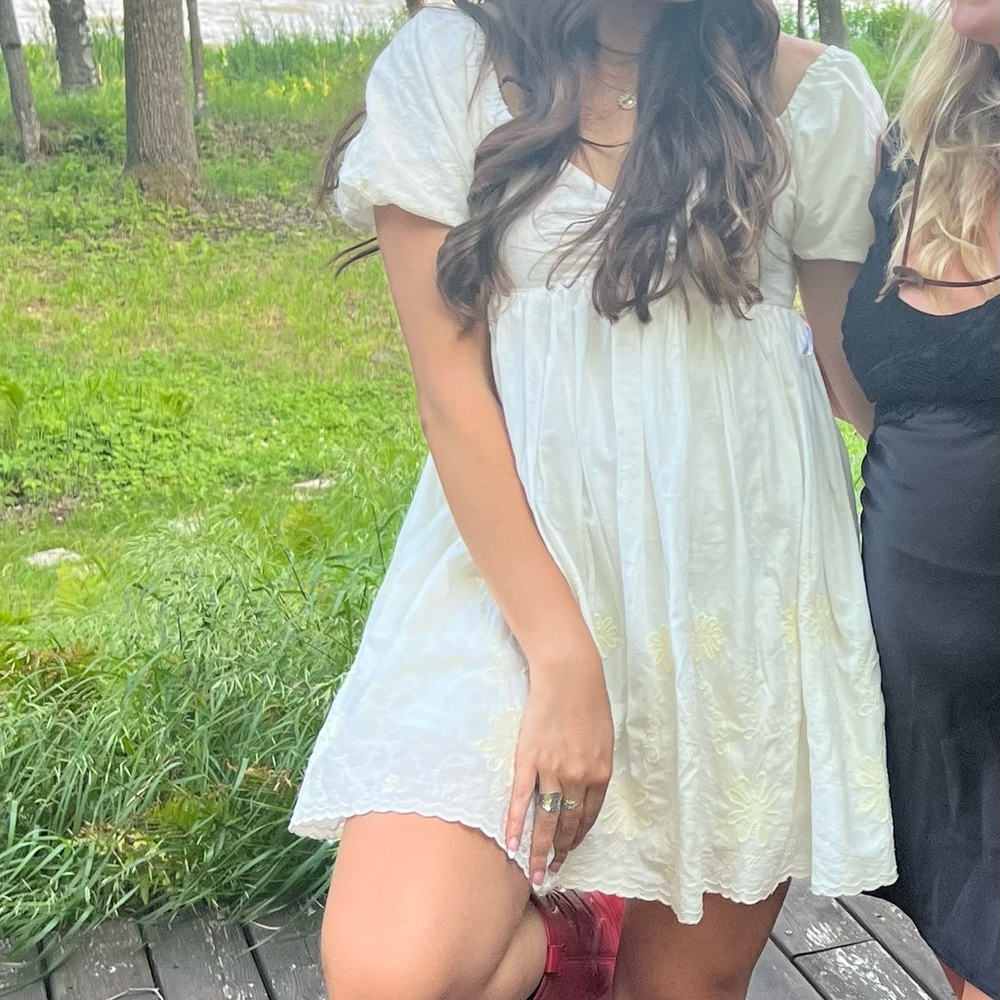 UO White Mini Dress
